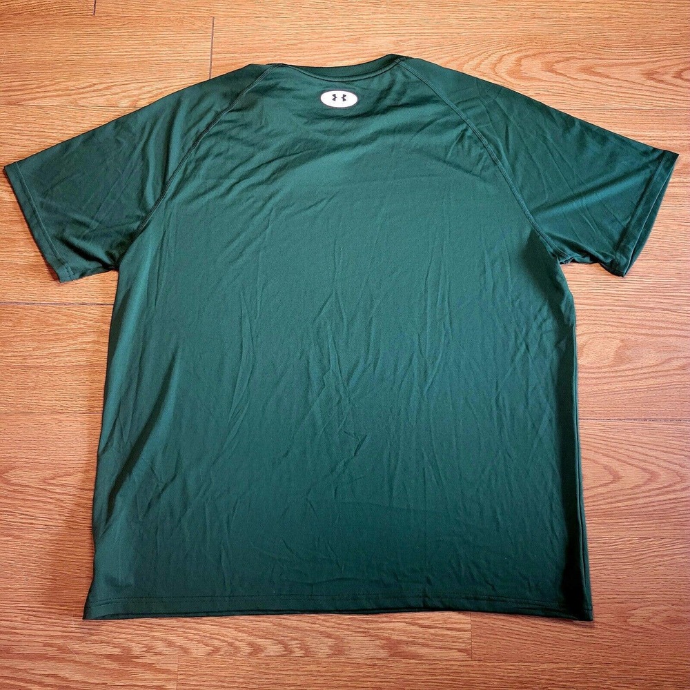 Under Armour Men's Heat Gear T-shirt Size XXL Loose Fit Green NWT - Picture 11 of 14